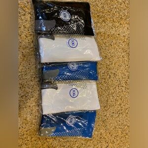 Double Couple 5 Pairs Compression Socks for Men/Women 20-30mmhg Knee High Spt